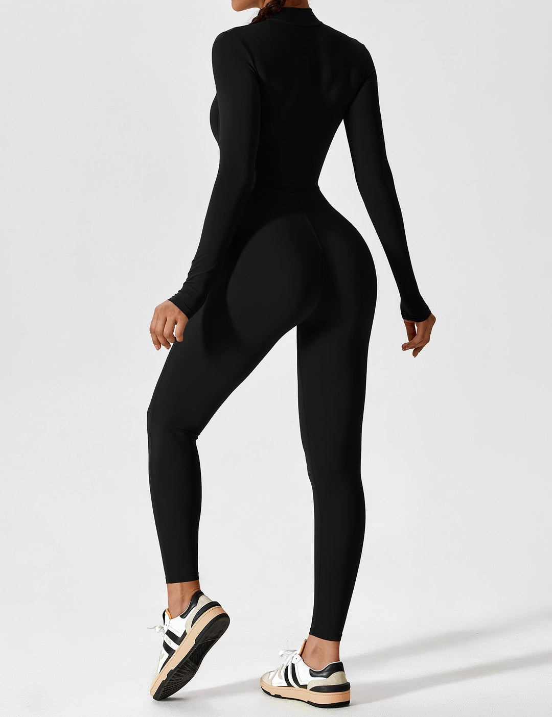 Zip-Up Bodysuit | Comfortable Fit | Perfect for Layering | Soft Stretch Fabric