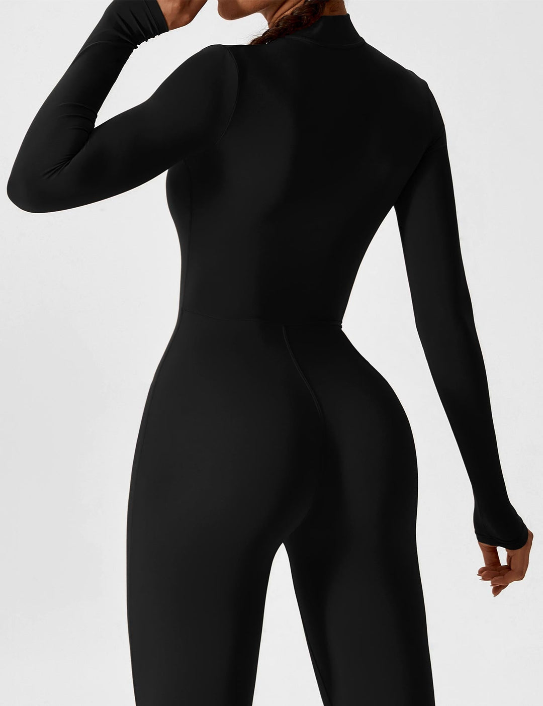 Zip-Up Bodysuit | Comfortable Fit | Perfect for Layering | Soft Stretch Fabric