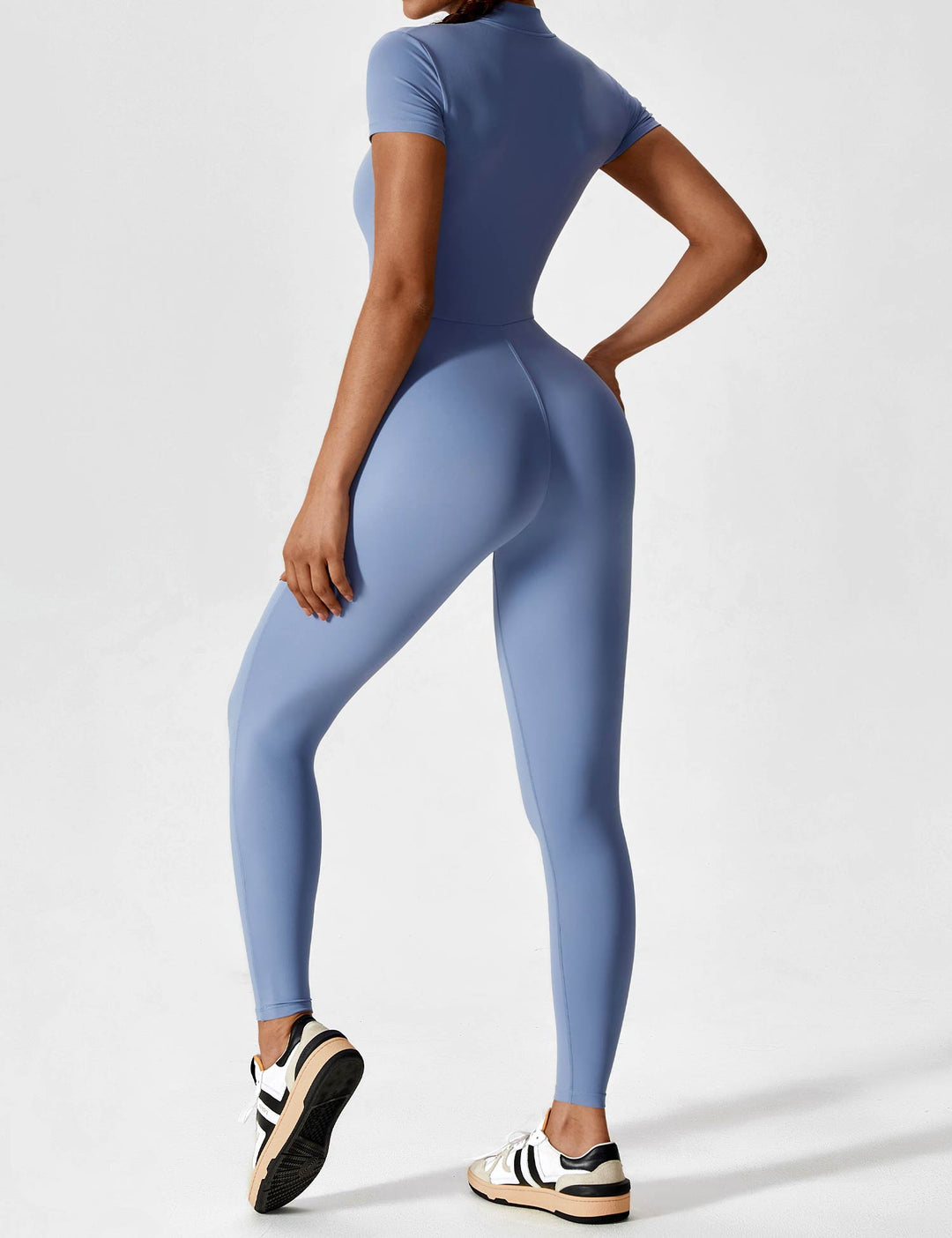Zip-Up Bodysuit | Comfortable Fit | Perfect for Layering | Soft Stretch Fabric