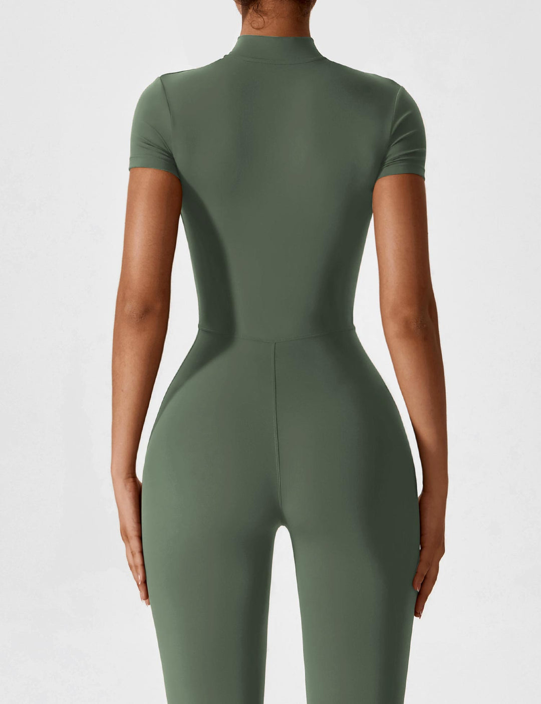 Zip-Up Bodysuit | Comfortable Fit | Perfect for Layering | Soft Stretch Fabric