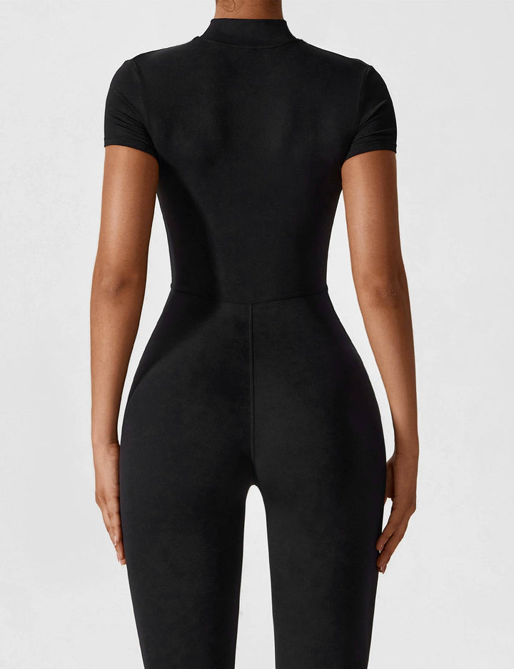 Zip-Up Bodysuit | Comfortable Fit | Perfect for Layering | Soft Stretch Fabric